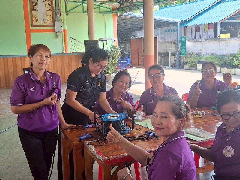 4. เป็นวิทยากรโครงการพัฒนาคุณภาพชีวิตผู้สูงอายุ  ประจำปีงบประมาณ พ.ศ. 2569