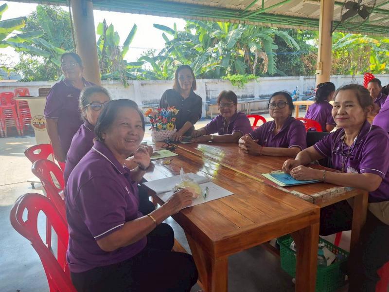 8. เป็นวิทยากรโครงการพัฒนาคุณภาพชีวิตผู้สูงอายุ  ประจำปีงบประมาณ พ.ศ. 2569