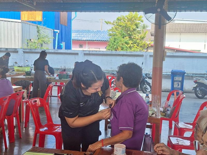 13. เป็นวิทยากรโครงการพัฒนาคุณภาพชีวิตผู้สูงอายุ  ประจำปีงบประมาณ พ.ศ. 2569