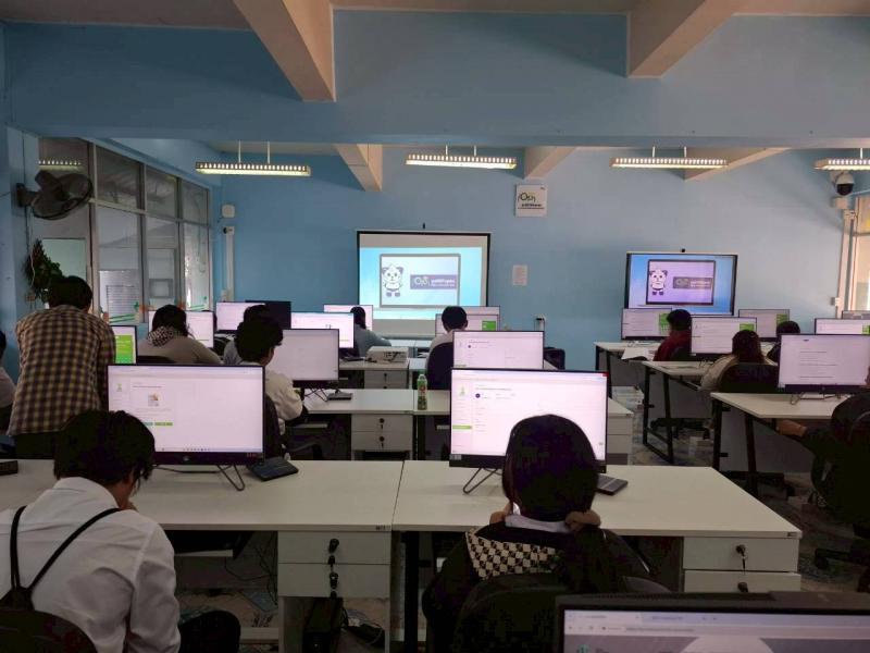 9. เข้าร่วมโครงการส่งเสริมและพัฒนาทักษะความรู้เพื่อขับเคลื่อนและยกระดับกำลังคนดิจิทัลประจำอำเภอ