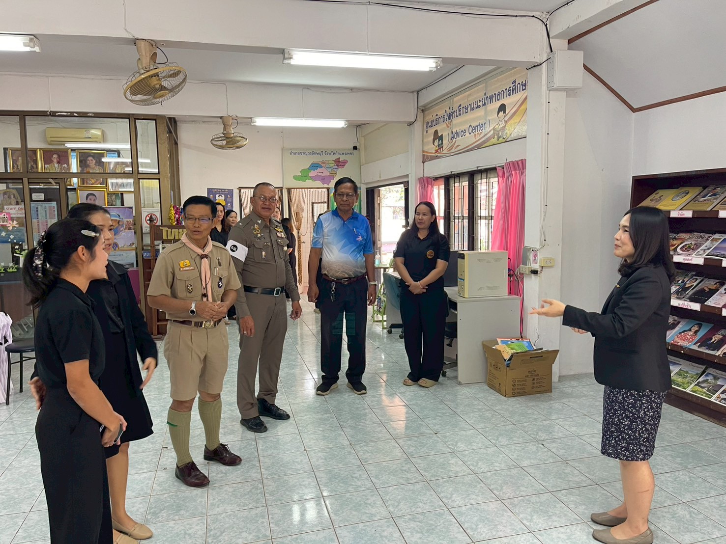 ดำเนินการประชุมคณะกรรมการห้องสมุดประชาชนอำเภอขาณุวรลักษบุรี ครั้งที่ 1/2569