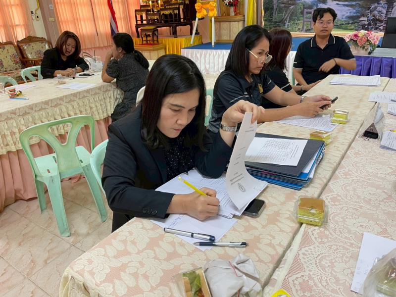 20. เข้าร่วมโครงการประชุมเชิงปฏิบัติการบรรณาธิการต้นฉบับแบบทดสอบวัดผลสัมฤทธิ์ปลายเรียนวิชาเลือกเสรี หลักสูตรการศึกษาขั้นพื้นฐานพุทธศักราช 2551 ภาคเรียนที่ 2/2568