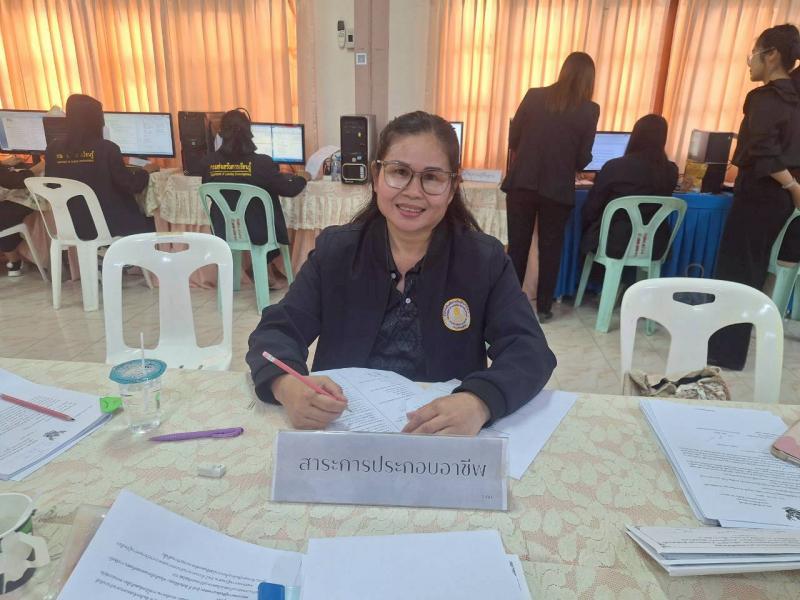 21. เข้าร่วมโครงการประชุมเชิงปฏิบัติการบรรณาธิการต้นฉบับแบบทดสอบวัดผลสัมฤทธิ์ปลายเรียนวิชาเลือกเสรี หลักสูตรการศึกษาขั้นพื้นฐานพุทธศักราช 2551 ภาคเรียนที่ 2/2568