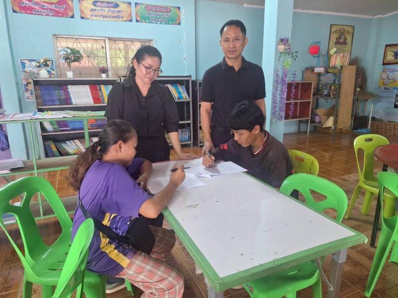 9. ดำเนินการนิเทศการจัดกิจกรรม  การเรียนการสอน (การพบกลุ่ม) หลักสูตรการศึกษานอกระบบระดับการศึกษาขั้นพื้นฐาน พุทธศักราช  2551 