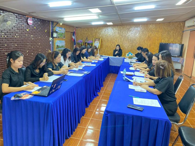 8. ประชุมประจำเดือน ครู บุคลากร ศูนย์ส่งเสริมการเรียนรู้ระดับอำเภอขาณุวรลักษบุรี ประจำเดือนมกราคม ครั้งที่ 1/2569