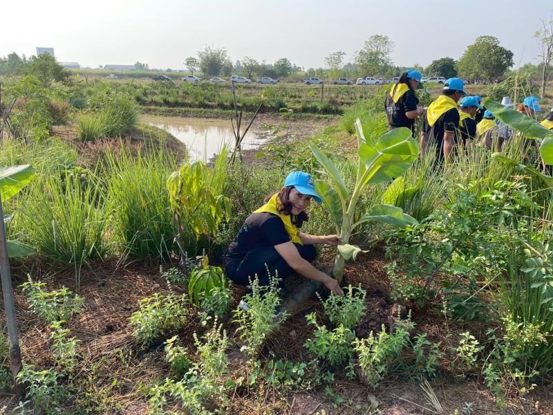 8.  เข้าร่วมกิจกรรมพัฒนาแหล่งเรียนรู้ โคก หนอง นา ข้าราชบริพาร หน่วยราชการในพระองค์