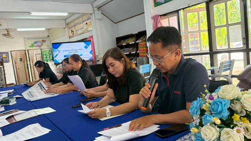 4. ประชุมประจำเดือน ครู บุคลากร ศูนย์ส่งเสริมการเรียนรู้ระดับอำเภอขาณุวรลักษบุรี ประจำเดือนกุมภาพันธ์ ครั้งที่ 2/2569 