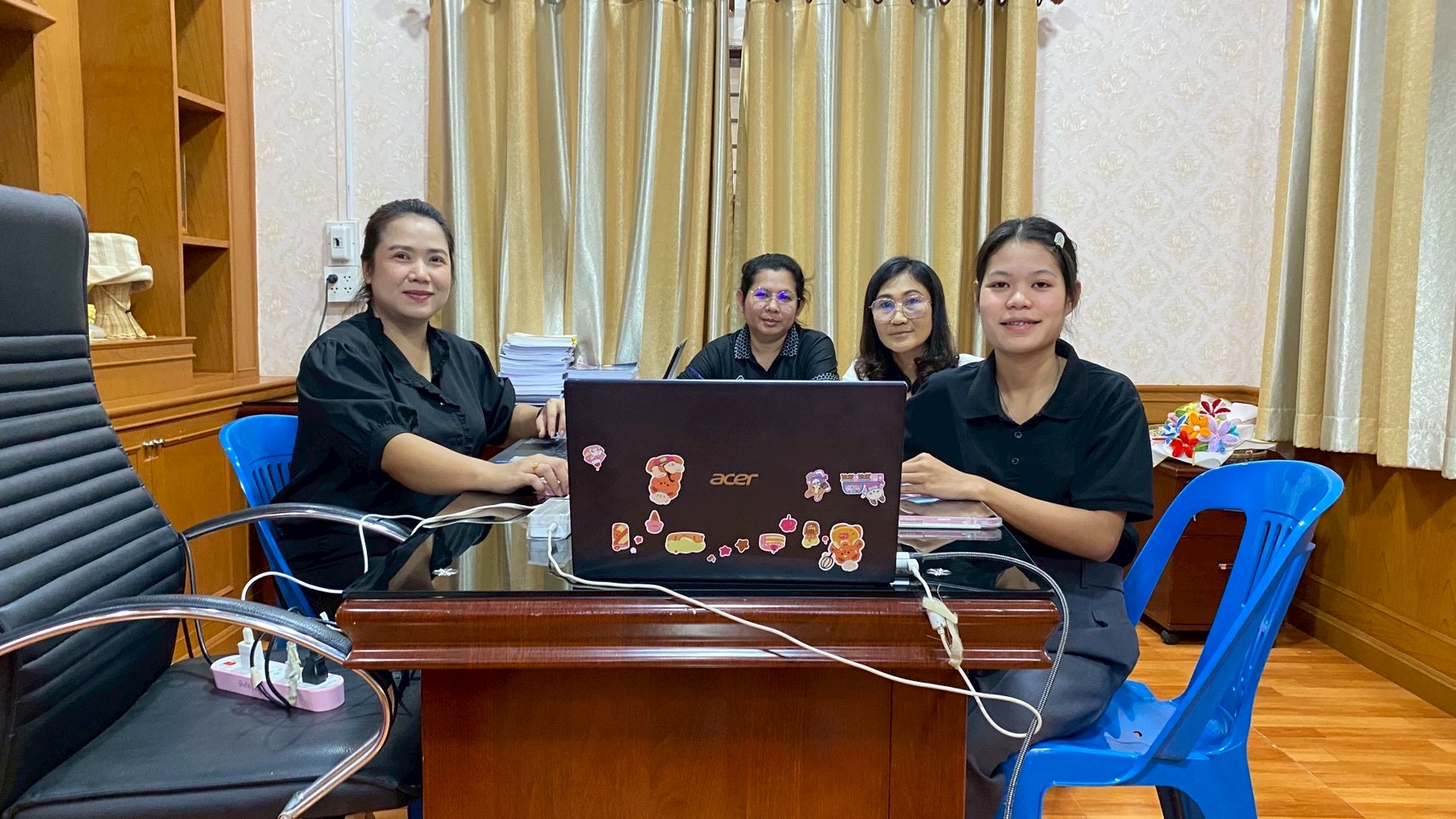  เข้าร่วมอบรมการใช้งานแพลตฟอร์มสนับสนุนการบริหารจัดการศึกษาด้านงานสารบรรณ และระบบบุคลากรต่างๆ ผ่านระบบออนไลน์