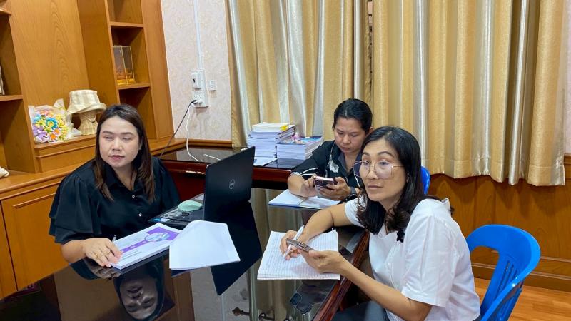 5.  เข้าร่วมอบรมการใช้งานแพลตฟอร์มสนับสนุนการบริหารจัดการศึกษาด้านงานสารบรรณ และระบบบุคลากรต่างๆ ผ่านระบบออนไลน์
