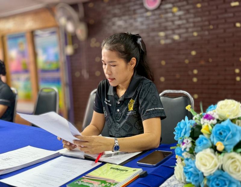9.  ประชุมประจำเดือน ครู บุคลากร ศูนย์ส่งเสริม การเรียนรู้ระดับอำเภอขาณุวรลักษบุรี ประจำเดือนเมษายน ครั้งที่ 4/2569
