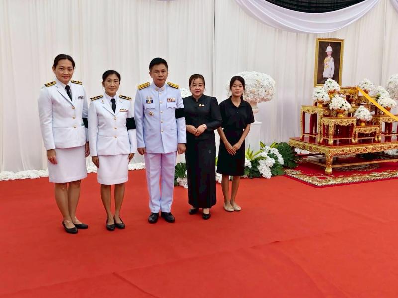 1. เข้าร่วมพิธีถวายน้ำสรงพระศพ เบื้องหน้าพระรูป สมเด็จพระเจ้าลูกเธอ เจ้าฟ้าพัชรกิติยาภา นเรนทิราเทพยวดี กรมหลวงราชสาริณีสิริพัชรมหาวัชรราชธิดา