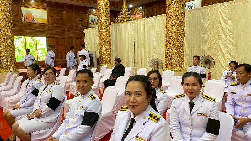 10. เข้าร่วมพิธีบำเพ็ญกุศลสัตตมวาร ( 7 วัน)  เพื่ออุทิศถวายสมเด็จพระเจ้าลูกเธอ เจ้าฟ้าพัชรกิติยาภา นเรนทิราเทพยวดี กรมหลวงราชสาริณีสิริพัชร มหาวัชรราชธิดา 