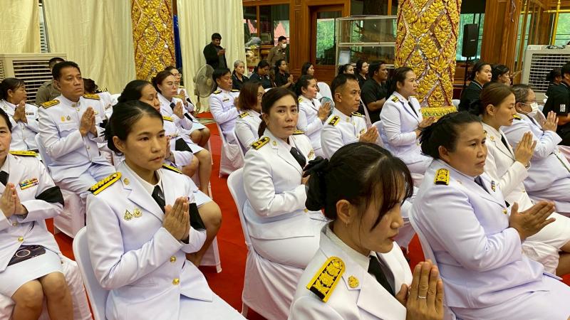 4. เข้าร่วมพิธีบำเพ็ญกุศลสัตตมวาร ( 7 วัน)  เพื่ออุทิศถวายสมเด็จพระเจ้าลูกเธอ เจ้าฟ้าพัชรกิติยาภา นเรนทิราเทพยวดี กรมหลวงราชสาริณีสิริพัชร มหาวัชรราชธิดา 