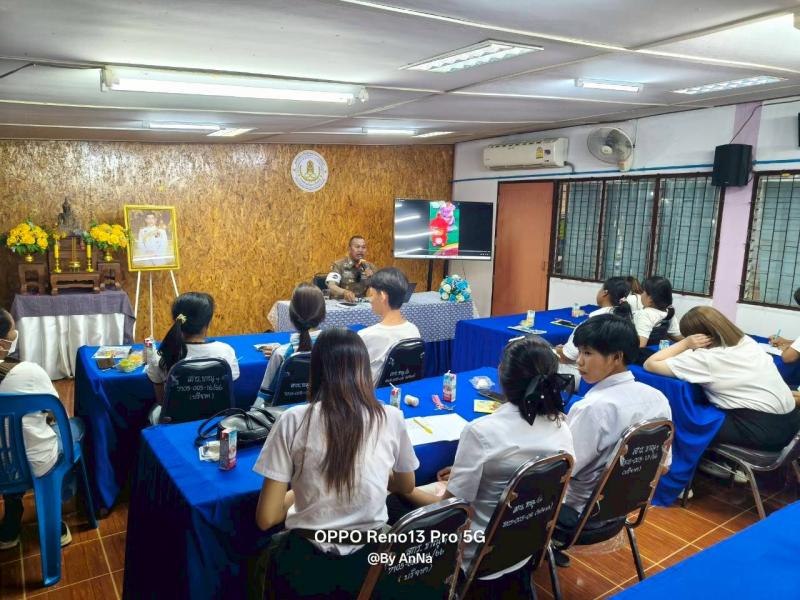 7. จัดกิจกรรมตามโครงการนักศึกษา สกร.ขับขี่ปลอดภัยใส่ใจสุขภาพ ห่างไกลอบายมุข  (กิจกรรมพัฒนาผู้เรียน) 