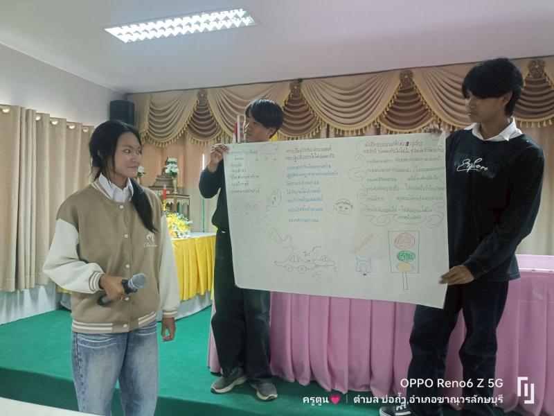 17. จัดกิจกรรมตามโครงการนักศึกษา สกร.ขับขี่ปลอดภัยใส่ใจสุขภาพ ห่างไกลอบายมุข  (กิจกรรมพัฒนาผู้เรียน) 