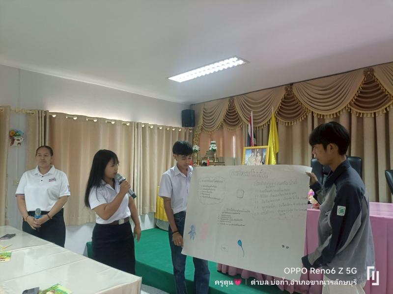 18. จัดกิจกรรมตามโครงการนักศึกษา สกร.ขับขี่ปลอดภัยใส่ใจสุขภาพ ห่างไกลอบายมุข  (กิจกรรมพัฒนาผู้เรียน) 