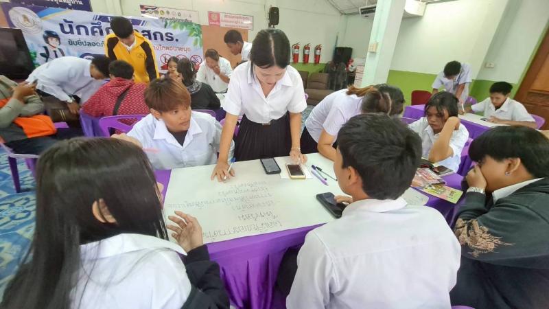 26. จัดกิจกรรมตามโครงการนักศึกษา สกร.ขับขี่ปลอดภัยใส่ใจสุขภาพ ห่างไกลอบายมุข  (กิจกรรมพัฒนาผู้เรียน) 