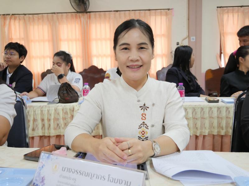 8. เข้าร่วมประชุมประจำเดือนผู้บริหารการศึกษา ผู้บริหารสถานศึกษา ข้าราชการครูและบุคลากรทางการศึกษา พนักงานราชการและบุคลากรในสังกัด ครั้งที่ 7/2569