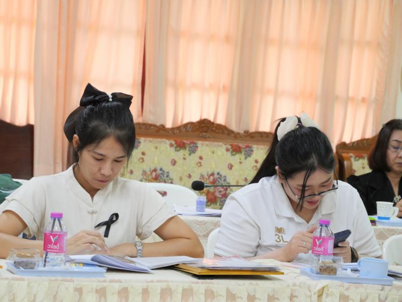 3. เข้าร่วมประชุมประจำเดือนผู้บริหารการศึกษา ผู้บริหารสถานศึกษา ข้าราชการครูและบุคลากรทางการศึกษา พนักงานราชการและบุคลากรในสังกัด ครั้งที่ 7/2569
