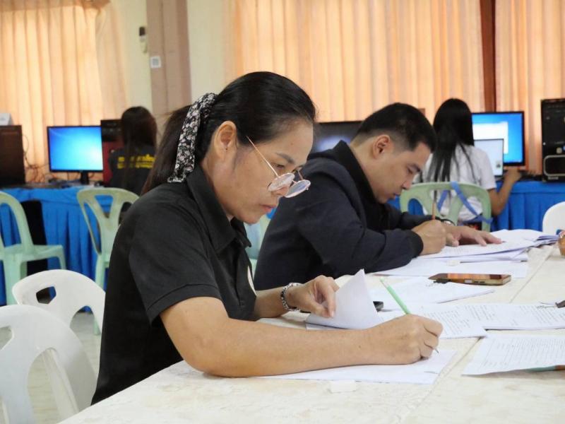 10. เข้าร่วมโครงการการประชุมเชิงปฏิบัติการ บรรณาธิการต้นฉบับแบบทดสอบวัดผลสัมฤทธิ์ปลายภาคเรียนรายวิชาเลือกเสรี