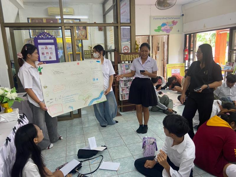 9. โครงการอนุรักษ์สิ่งแวดล้อม สืบสานปณิธาน แม่ของแผ่นดิน สกร.ระดับอำเภอขาณุวรลักษบุรี
