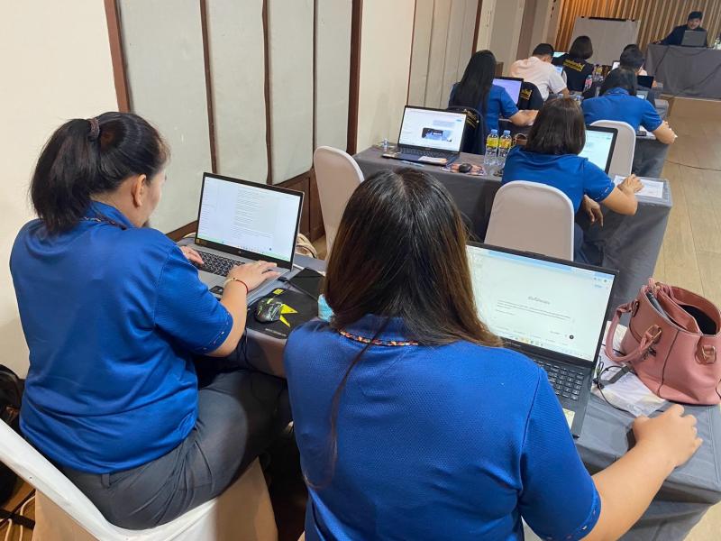 4. เข้ารับการพัฒนาตามโครงการอบรมเชิงปฏิบัติการเทคนิคการใช้ AI เพื่อพัฒนานวัตกรรมการเรียนรู้ และการจัดทำ Best Practice สำหรับครูยุคดิจิทัล