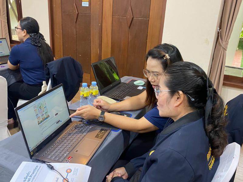 23. เข้ารับการพัฒนาตามโครงการอบรมเชิงปฏิบัติการเทคนิคการใช้ AI เพื่อพัฒนานวัตกรรมการเรียนรู้ และการจัดทำ Best Practice สำหรับครูยุคดิจิทัล