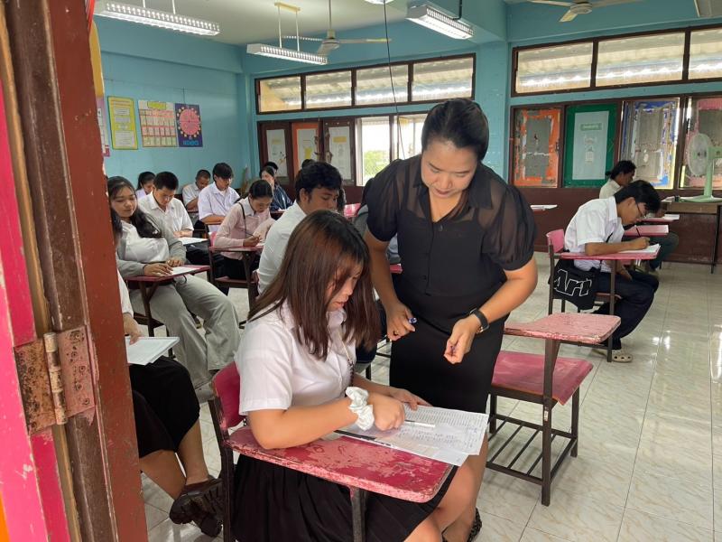 9. ดำเนินการสอบวัดผลสัมฤทธิ์ปลายภาคเรียนที่ 1 ปีการศึกษา 2569