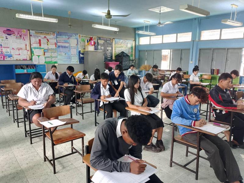 10. ดำเนินการสอบวัดผลสัมฤทธิ์ปลายภาคเรียนที่ 1 ปีการศึกษา 2569