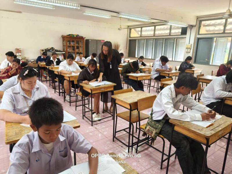11. ดำเนินการสอบวัดผลสัมฤทธิ์ปลายภาคเรียนที่ 1 ปีการศึกษา 2569