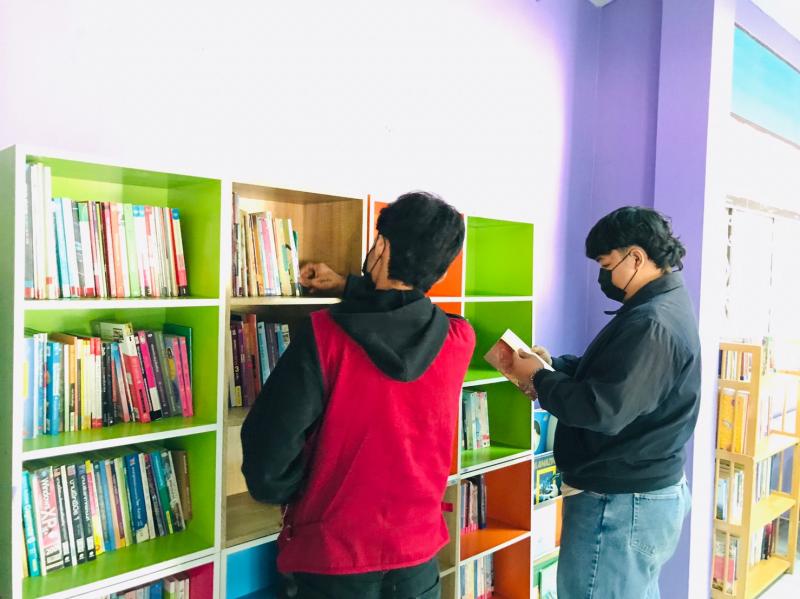 2. ส่งเสริมรักการอ่านให้กับนักศึกษาและประชาชน 2. ส่งเสริมรักการอ่านให้กับนักศึกษาและประชาชน