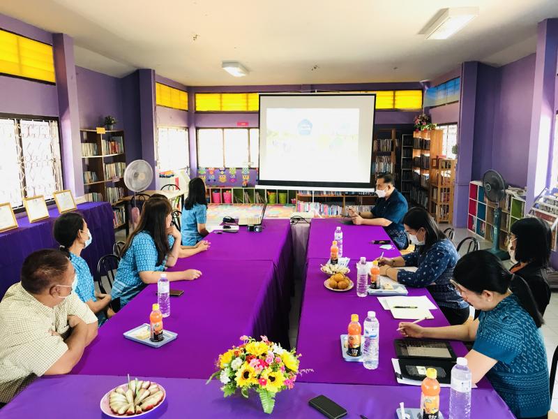 9. ยินดีต้อนรับการนิเทศสถานศึกษาจากสำนักงานกศน.จังหวัดกำแพงเพชรกศน.อำเภอปางศิลาทอง