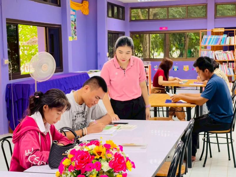 3. กิจกรรส่งเสริมการอ่านภายในห้องสมุดประชาชนอำเภอปางศิลาทอง