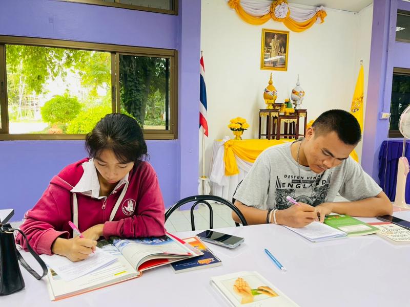 1. กิจกรรส่งเสริมการอ่านภายในห้องสมุดประชาชนอำเภอปางศิลาทอง