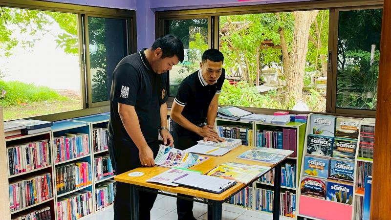 4. ได้รับการนิเทศกิจกรรม จากสำนักงานส่งเสริมการเรียนรู้ประจำจังหวัดกำแพงเพชร