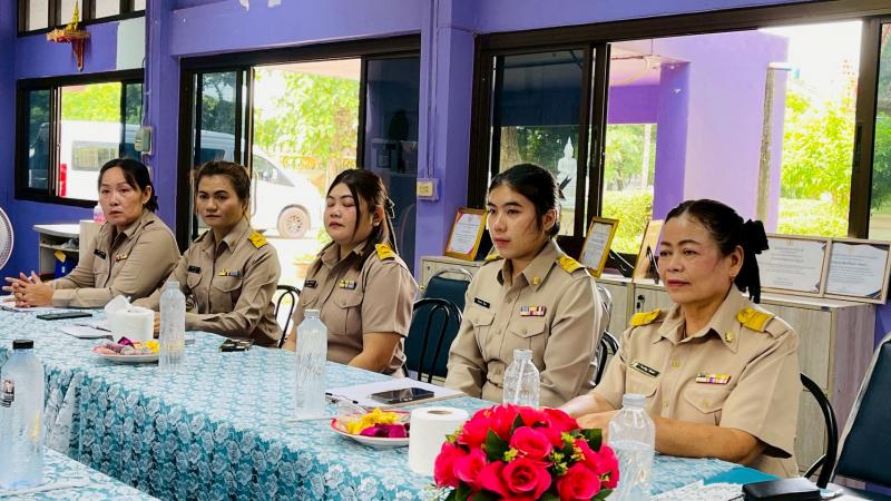 6. ได้รับการนิเทศกิจกรรม จากสำนักงานส่งเสริมการเรียนรู้ประจำจังหวัดกำแพงเพชร