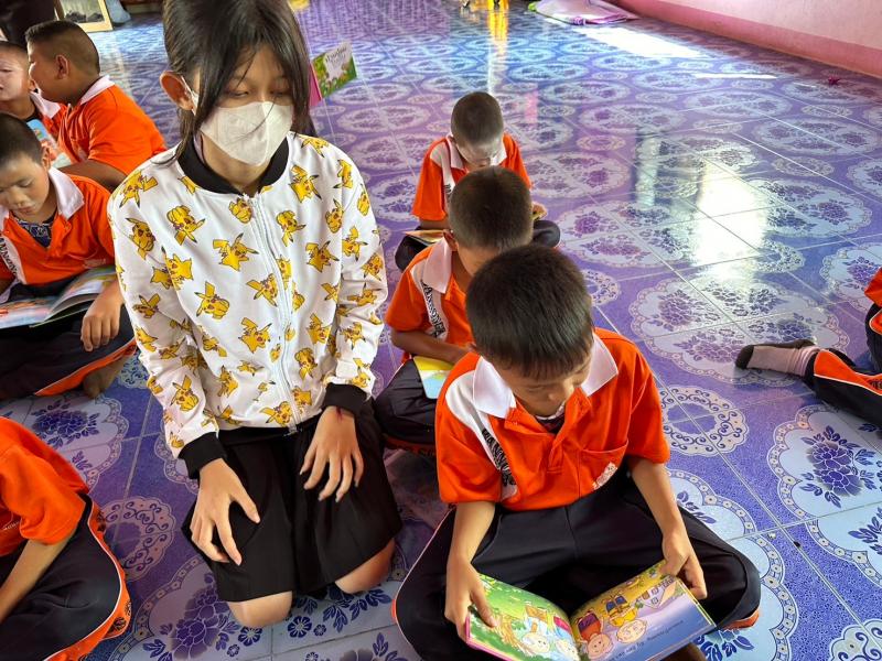 1. กิจกรรมส่งเสริมการอ่านและบูรณาการงานอาชีพร่วมกับโรงเรียน