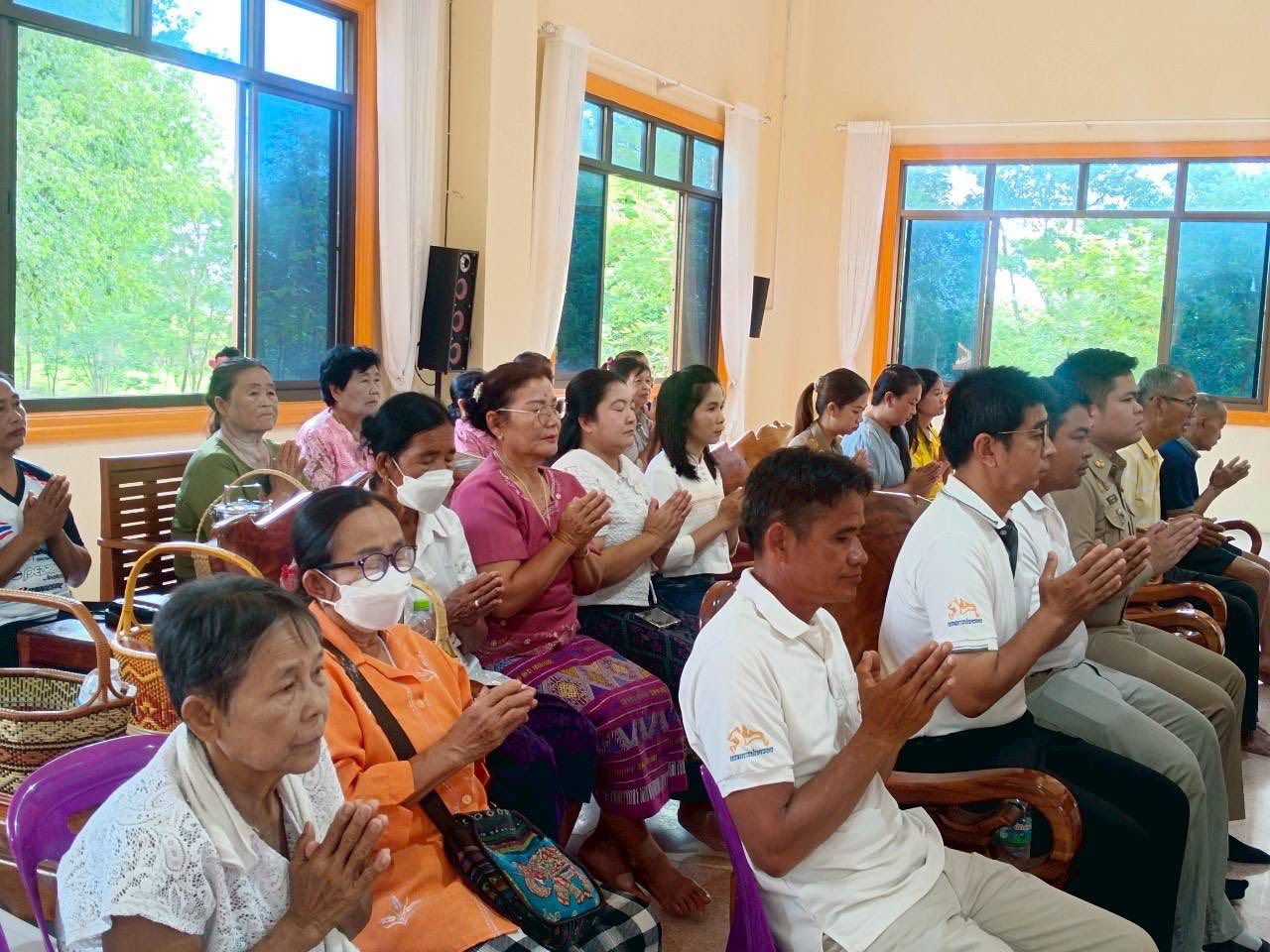 กิจกรรมโครงการ “ทำบุญตักบาตรในวันธรรมสวนะ อำเภอไทรงาม” 