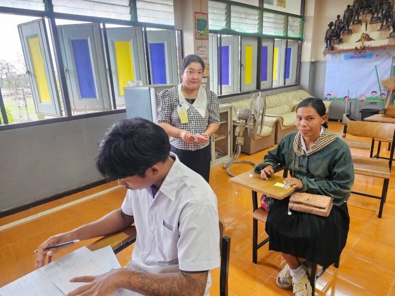 3. สอบปลายภาคเรียนที่ 2/2567 วันที่ 8 มีนาคม 2568