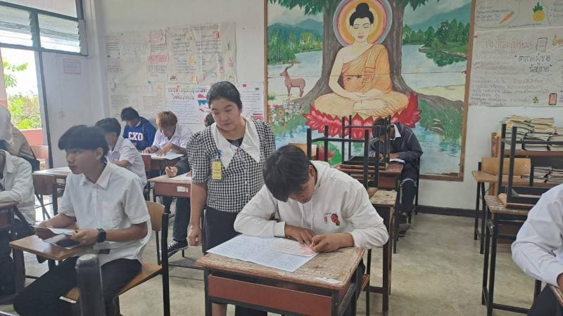 4. สอบปลายภาคเรียนที่ 2/2567 วันที่ 8 มีนาคม 2568