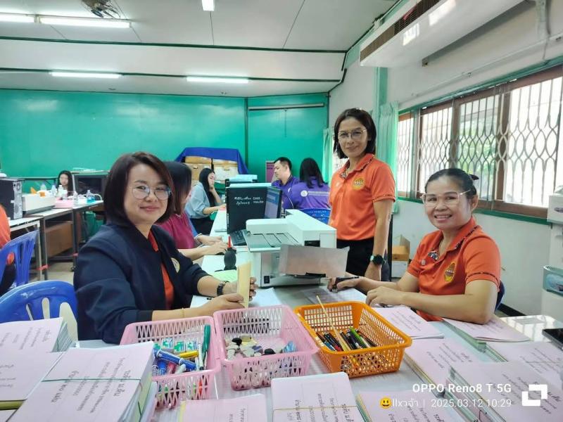 2. ตรวจข้อสอบวัดผลสัมฤทธิ์ปลายภาคเรียน 12 มีนาคม 2568