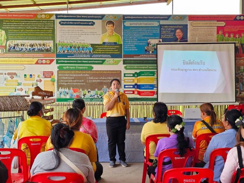 1. กิจกรรมพัฒนาสังคมชุมชน โครงการบรหารจัดการขยะ วันที่ 24 มีนาคม 2568