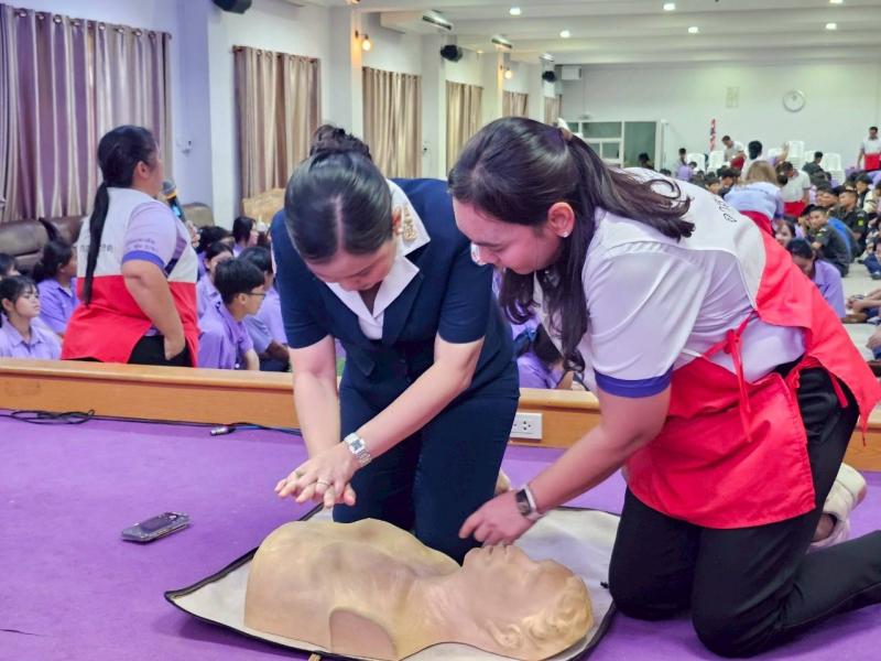 4. โครงการอบรมอาสายุวกาชาด ประจำปี 2568 วันที่ 24 กรกฎาคม 2568