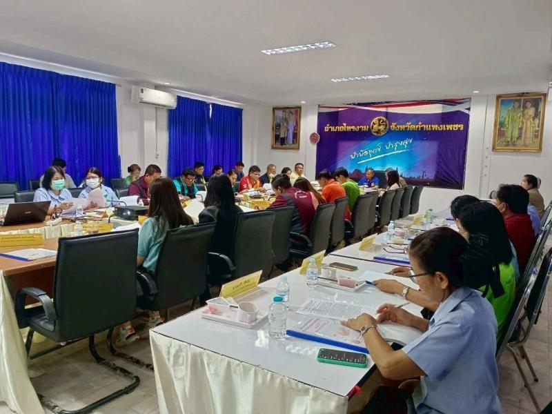 1. ประชุมการขับเคลื่อนโครงการสร้างเสริมสุขภาพเชิงรุก วันที่ 6 สิงหาคม 2568
