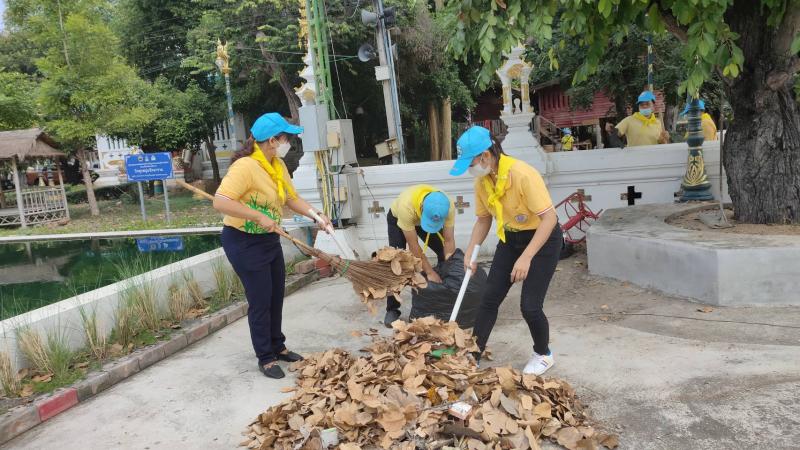 2. กศน.อำเภอบึงสามัคคีจิตอาสาทำความดีด้วยหัวใจ
