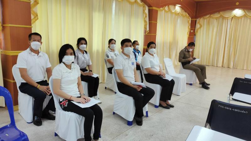 2. กศน.อำเภอบึงสามัคคี เข้าร่วมปฏิญาณตนประกาศเจตนารมณ์ต่อต้านยาเสพติด และอาวุธปืน