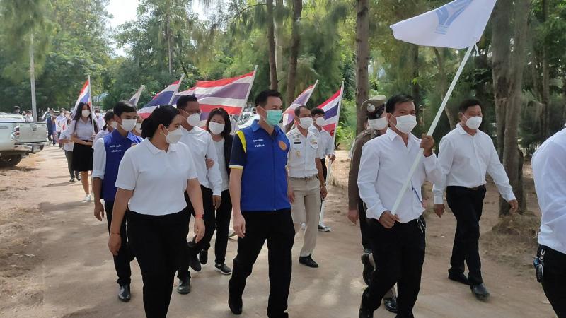 9. กศน.อำเภอบึงสามัคคี เข้าร่วมปฏิญาณตนประกาศเจตนารมณ์ต่อต้านยาเสพติด และอาวุธปืน