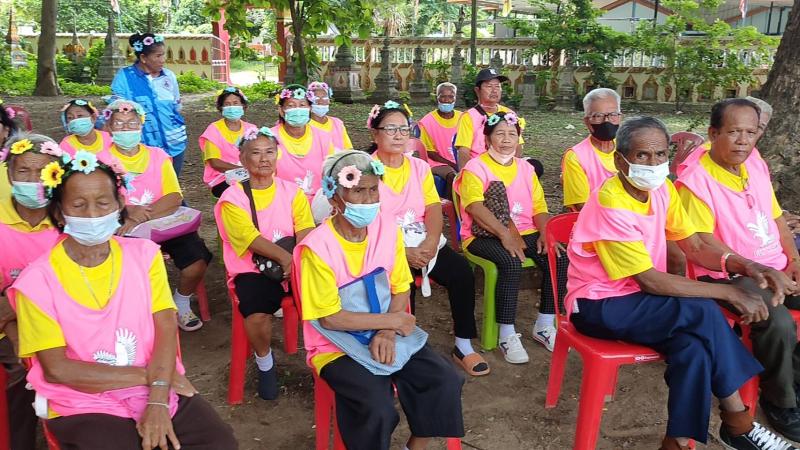 39. สกร.อำเภอบึงสามัคคี ประสานพลังเครือข่ายสาธารณสุข ร้อง เต้น เล่น กีฬา