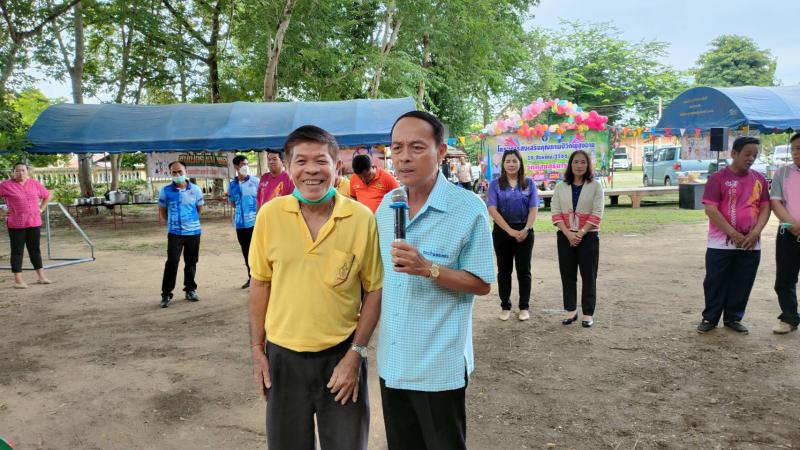 42. สกร.อำเภอบึงสามัคคี ประสานพลังเครือข่ายสาธารณสุข ร้อง เต้น เล่น กีฬา