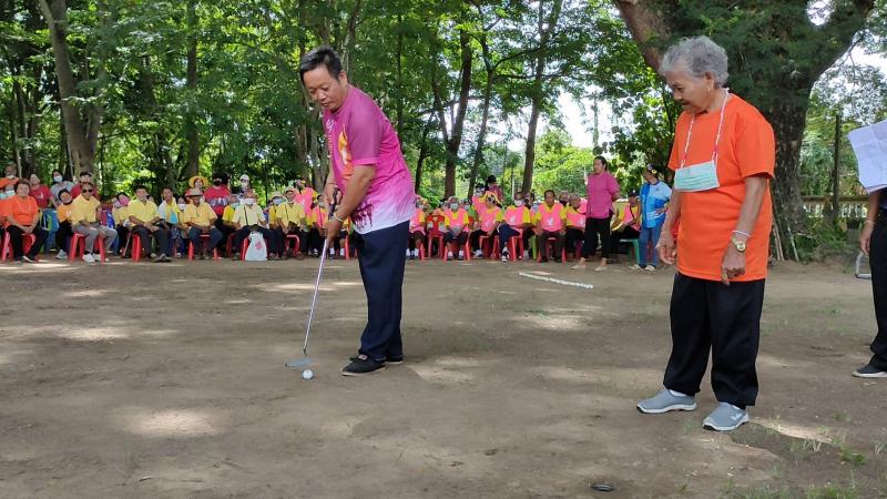 49. สกร.อำเภอบึงสามัคคี ประสานพลังเครือข่ายสาธารณสุข ร้อง เต้น เล่น กีฬา